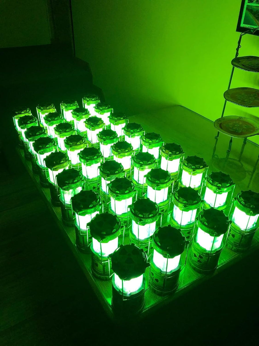 Miniature Nuclear Reactor Lantern, Camping Lamp, Wasteland End of the World Horror Lantern Gift Decoration, Great for Gaming Enthusiasts, Apocalyptic Style Decorative Table Lamp,... (1)