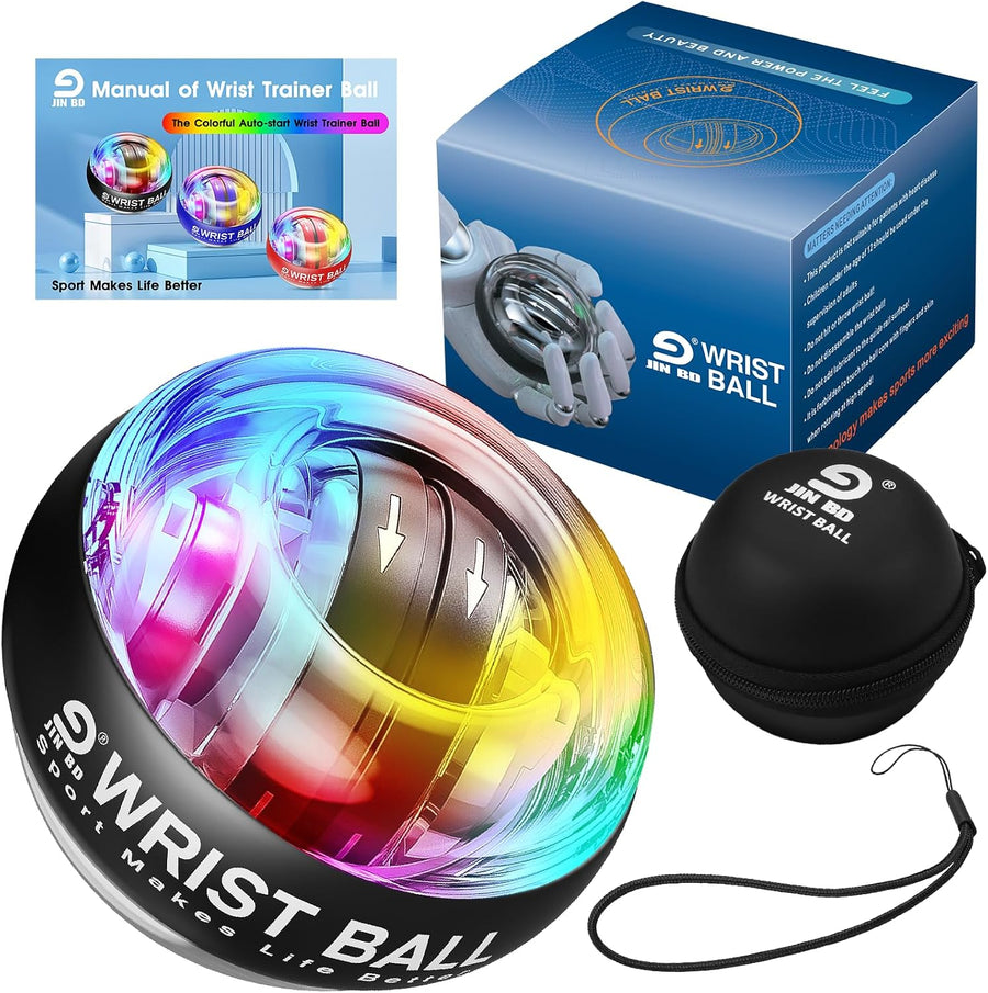 Auto Start Wrist Ball，Gyro Ball Trainer，Wrist Exerciser，Gyroscopic